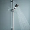 Grohe Kit de douche sans robinetterie avec douchette + flexible + barre chrome, Vitalio Comfort 100* Colonne De Douche Sans Robinetterie