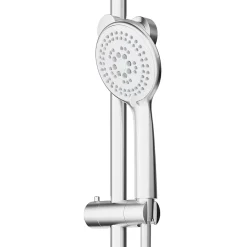 GoodHome Kit de douche sans robinetterie 5 jets Kielder chromé