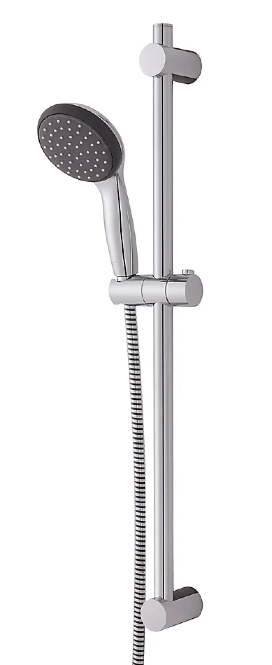 Grohe Kit de douche sans robinetterie avec douchette 2 jets + flexible + barre réglable, chrome, Vitalio Start 100* Colonne De Douche Sans Robinetterie