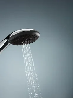 Grohe Kit de douche sans robinetterie avec douchette + flexible + barre chrome, Vitalio Start