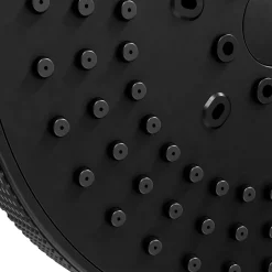 GoodHome Kit de douche sans robinetterie avec douchette 5 jets + flexible + barre réglable, noir, Selenga* Colonne De Douche Sans Robinetterie