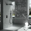 Imex Products Kit de douche thermostatique encastre HIDRA noir mat* Robinet De Douche