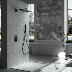 Imex Products Kit de douche thermostatique encastre HIDRA noir mat* Robinet De Douche