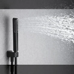Imex Products Kit de douche thermostatique encastre HIDRA noir mat* Robinet De Douche