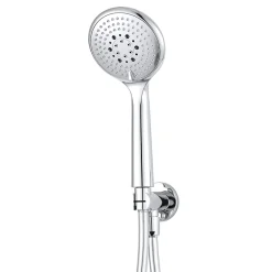 GoodHome Kit de douche thermostatique à encastrer chrome Cavally