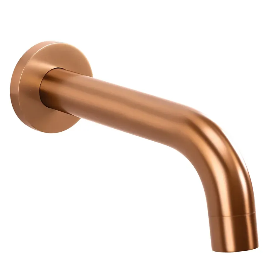 Rea Kit de douche-baignoire encastrée Lungo Copper Brush + box