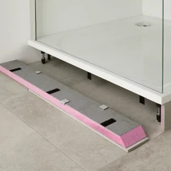 GoodHome Kit de fixations de plinthes à carreler pour receveur de douche à poser, amovibles, Brosna
