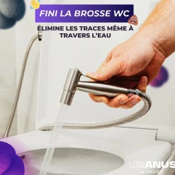 Magnifiak Kit Douchette WC avec Robinet 3 voies (Brevet Déposé) - Marque Française - Qualité supérieure - Expert WC* Accessoire De Robinet