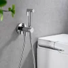 Imex Kit Hygiène Douchette de WC / Bidet Encastré Chrome GENOVA RDG053* Robinet De Bidet