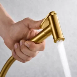 Imex Kit Hygiène Douchette de WC / Bidet Encastré Or Brossé GENOVA RDG053/OC