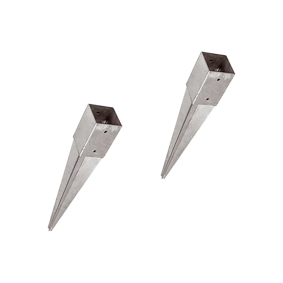 Cémonjardin Kit étendoir à linge extérieur bois Séville + 2 supports poteaux à enfoncer