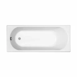Kolo by Geberit Opal Plus 170 x 70 cm Baignoire droite avec pieds 190 L en acrylique, blanc (XWP1270000)