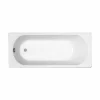 Kolo by Geberit Opal Plus 160 x 70 cm Baignoire droite avec pieds 180 L en acrylique, blanc (XWP1260000)* Baignoire Droite