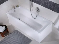 Kolo by Geberit Rekord 170 x 70 cm Baignoire droite avec pieds en acrylique, blanc (XWP1670000)