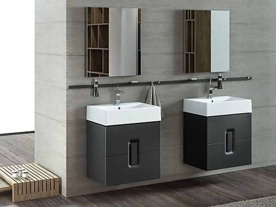 Kolo by Geberit Twins Miroir rectangulaire, 60x70x4.2cm (88458000)