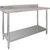 MonsterShop KuKoo Table de Travail en Inox - 150 x 60 x 90 xm