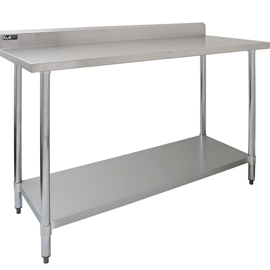 MonsterShop KuKoo Table de Travail en Inox - 150 x 60 x 90 xm