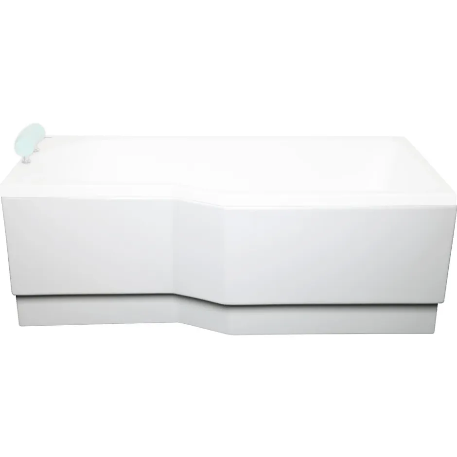 Siko Laguna panneau de baignoire 160x56 cm acrylique positionnement droit, blanc (BEP1600P)* Pare-Baignoire