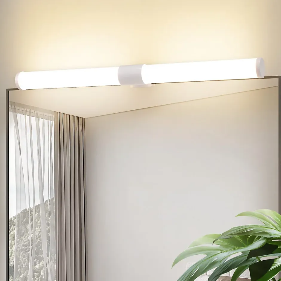 Nettlife Lampe de miroir de salle de bain LED 40 cm 6 W IP44 4 000 K* Miroir Lumineux