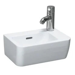 Laufen Pro Lave-mains 36x25 cm avec trou pour robinetterie sur la droite, Blanc (H8169550001061)* Lavabo