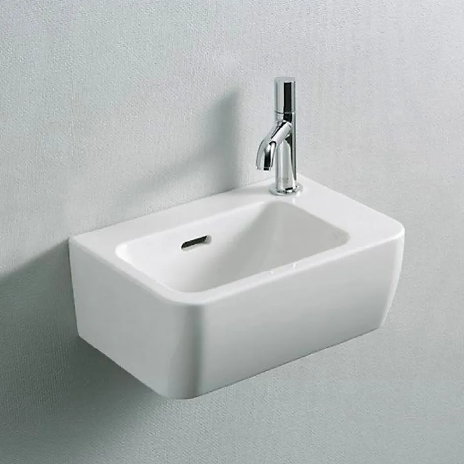 Laufen Pro Lave-mains 36x25 cm avec trou pour robinetterie sur la droite, Blanc (H8169550001061)* Lavabo