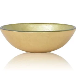 Helloshop26 Lavabo basque salle de bain diamètre verre transparent