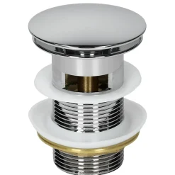 ECD Germany Lavabo en céramique blanc avec garniture de vidage vasque à poser 515 x 360 mm* Vasque À Poser