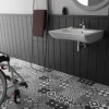 Planète Bain Lavabo ergonomique PMR 66 cm Blanc simple