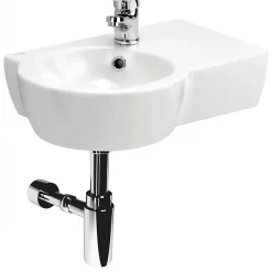 Planète Bain Lavabo gain de place 49.5 cm avec vasque décentrée à gauche - Nano* Lavabo