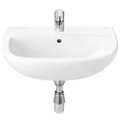 Roca Lavabo POLO PLUS percé 1 trou pour robinetterie blanc - - A32519K000