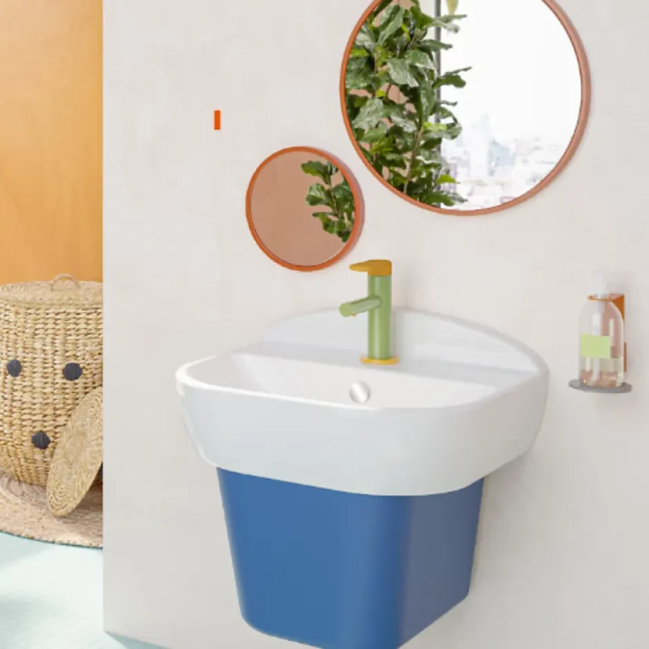 Vitra Lavabo pour enfant Sento Kids 45 cm avec cache bonde* Lavabo