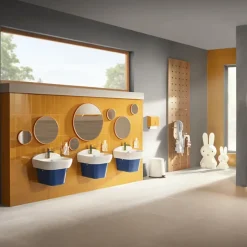 Vitra Lavabo pour enfant Sento Kids 45 cm avec cache bonde* Lavabo