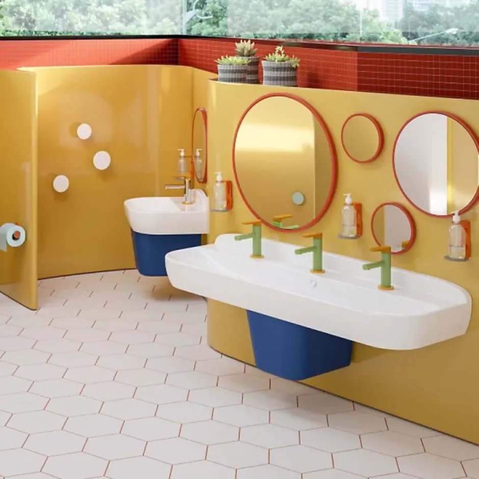 Vitra Lavabo pour enfant Sento Kids 45 cm avec cache bonde* Lavabo