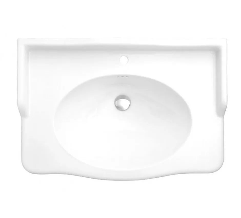 Sarreguemines Lavabo sur colonne Louxor blanc* Lavabo