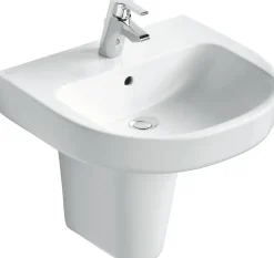 Autres Lavabo Vasque Porcelaine Blanche KHEOPS 55 x 48 IDEAL STANDARD J518101