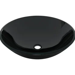 Helloshop26 Lavabo vasque salle de bain diamètre verre transparent