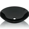 Helloshop26 Lavabo vasque salle de bain verre verre transparent