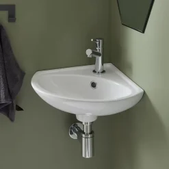 Planète Bain Lave mains d 'angle à suspendre
