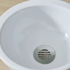 Planète Bain Lave mains design en bol blanc