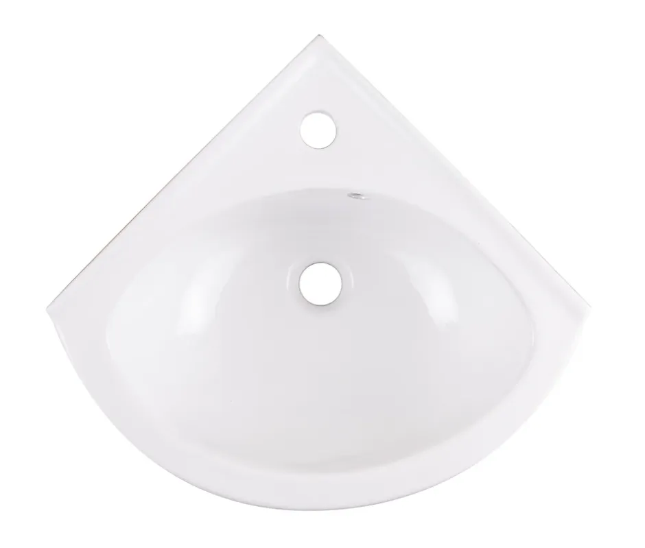 GoodHome Lave-mains céramique blanc Vedi* Lavabo