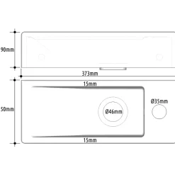 Planète Bain Lave-mains gain de place noir mat à suspendre 37 x 15 cm - robinet à droite - Longine