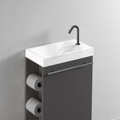Essebagno Lave-mains gun métal eau froide Indus* Robinet Lave-Mains
