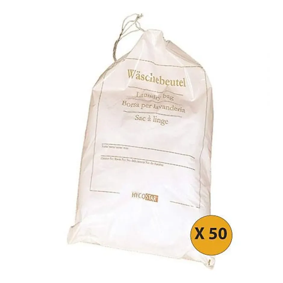 Hygostar Lot 50 de sacs à Linge Professionnels Réutilisables
