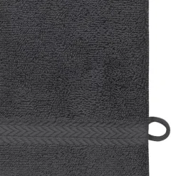 Sensei Maison Lot de 3 gants de toilette 550 g/m² Ardoise 16x22 cm LUXURY