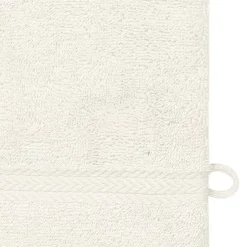 Sensei Maison Lot de 3 gants de toilette 550 g/m² Ecru 16x22 cm LUXURY