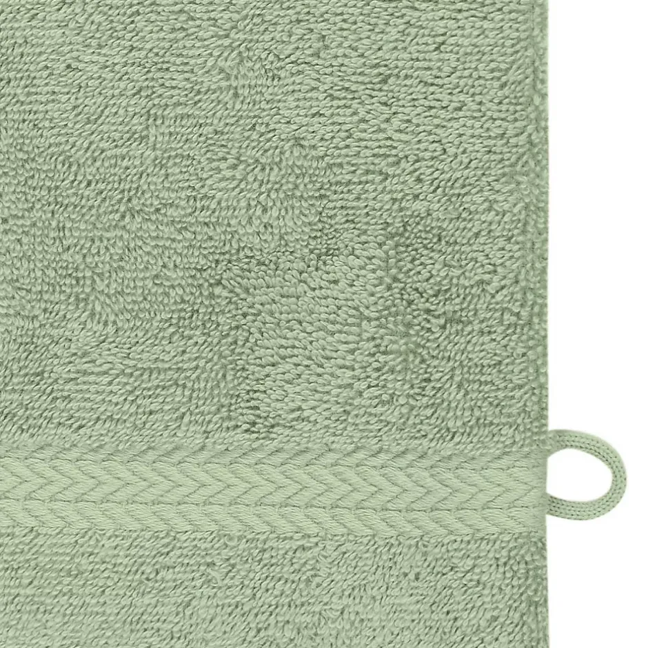 Sensei Maison Lot de 3 gants de toilette 550 g/m² Sauge 16x22 cm LUXURY