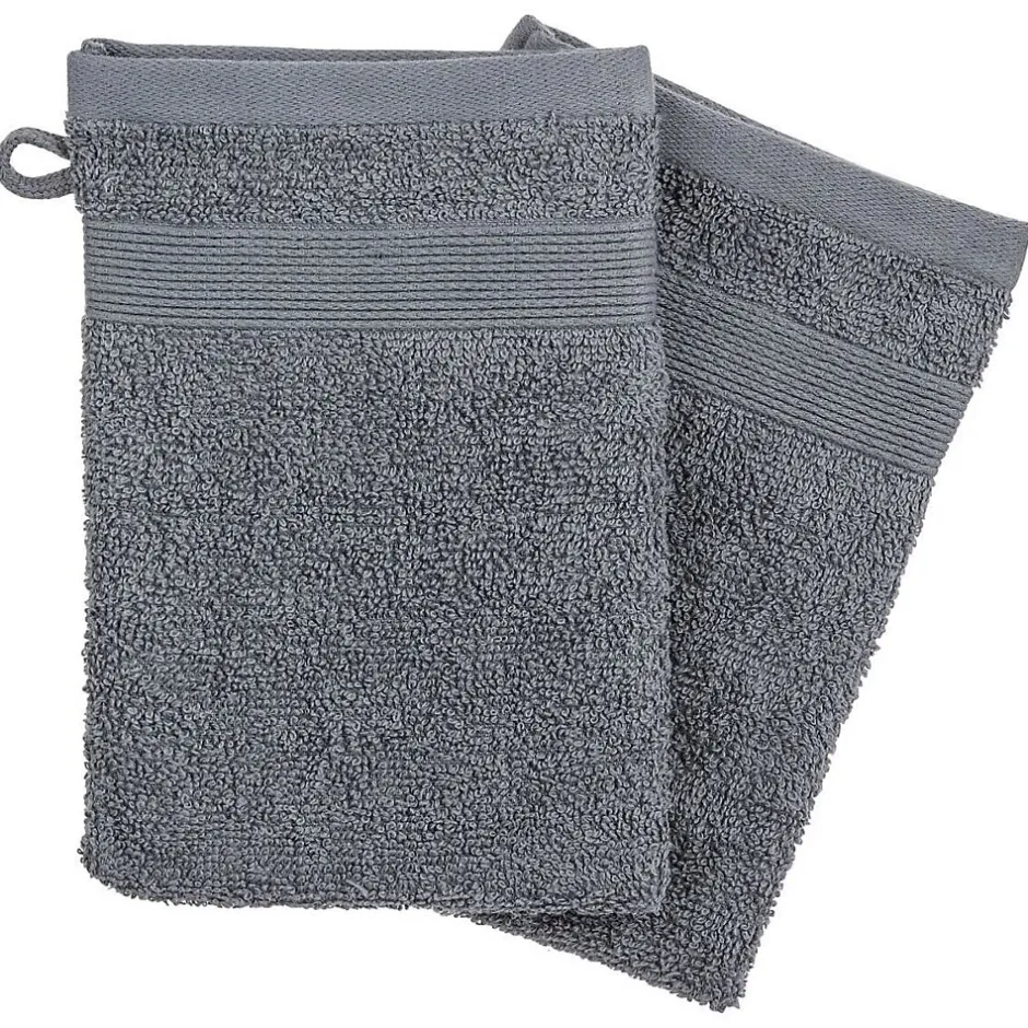 Eden Lot de 2 gants de toilette Couleur moderne* Gant De Toilette