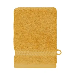 Sensei Maison Lot de 3 gants de toilette 550 g/m² Safran 16x22 cm LUXURY