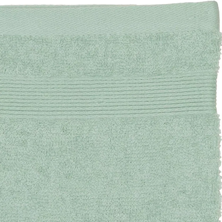 Atmosphera Créateur D'Intérieur Lot de 2 gants de toilette - coton 450 gr/m² - vert céladon 15x21 cm - Atmosphera* Gant De Toilette