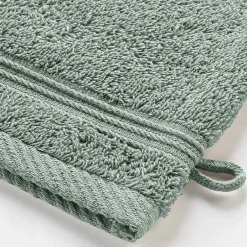 Eden Lot de 2 gants de toilette 15 x 21 cm Tendresse vert cèdre* Serviette De Toilette